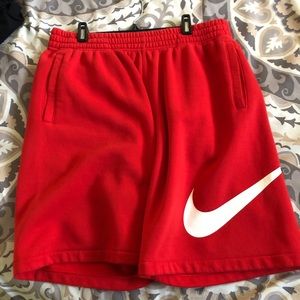 Nike Swoosh sweat shorts
